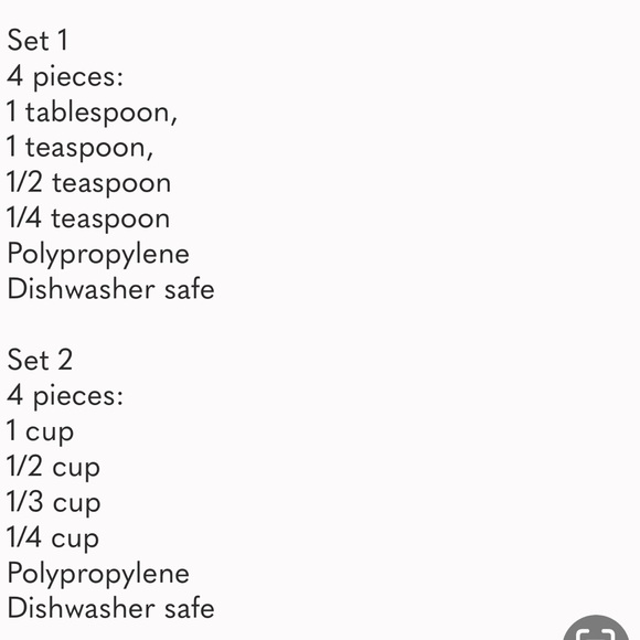 🩷Martha Stewart Collection Heart Measuring Cups and Spoons Set of two bundle NWT - Picture 7 of 7